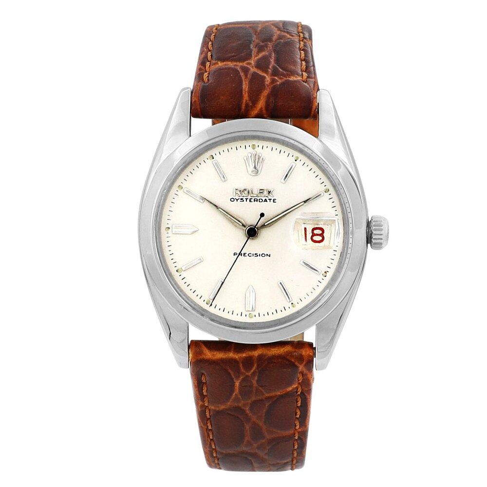 Rolex 34MM STAINLESS STEEL VINTAGE ROLEX WATCH